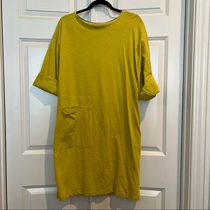 Gudrun Sjoden 100% cotton jersey dress/tunic Roomy size Medium